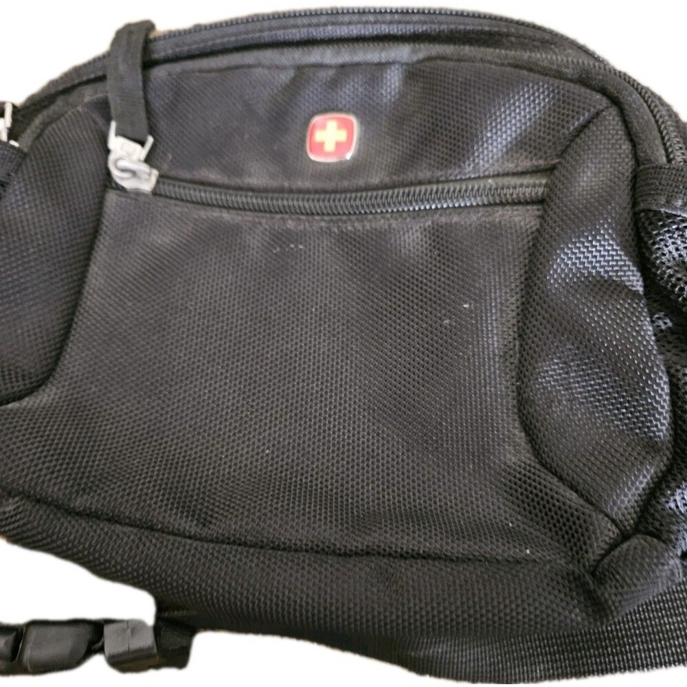 SWISSGEAR Waist Bag Fanny Pack Hiking Multi-Pocket - Picture 3 of 5